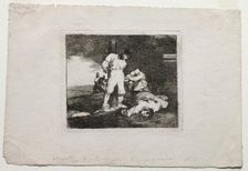 The Disasters of War: And There's No Help for it, 1810-1820. Creator: Francisco de Goya (Spanish, 1746-1828)