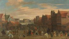 The Disbanding of the Waardgelders (Mercenaries in the Pay of the Town Government) by..., 1627. Creator: Pauwels van Hillegaert I
