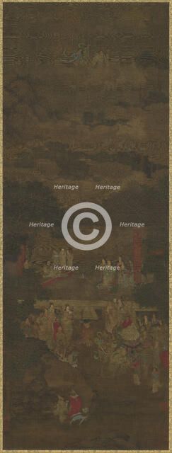 The Discourse of Vimalakirti and Manjusri, 16th-17th century. Creator: Unknown.