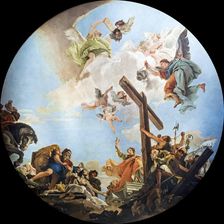 The Discovery of the True Cross, c. 1745. Creator: Tiepolo, Giambattista (1696-1770)