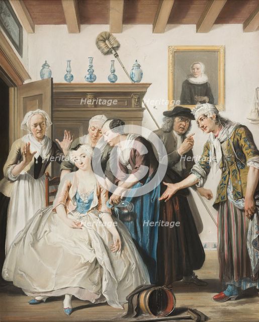 The Discovery of Jan Claasz, c1720-1750. Creator: Cornelis Troost.