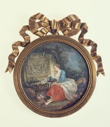 The discreet messenger, c1780. Creator: Ecole Francaise