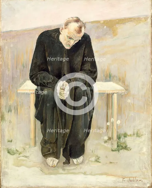 The Disillusioned One, 1892. Creator: Ferdinand Hodler.
