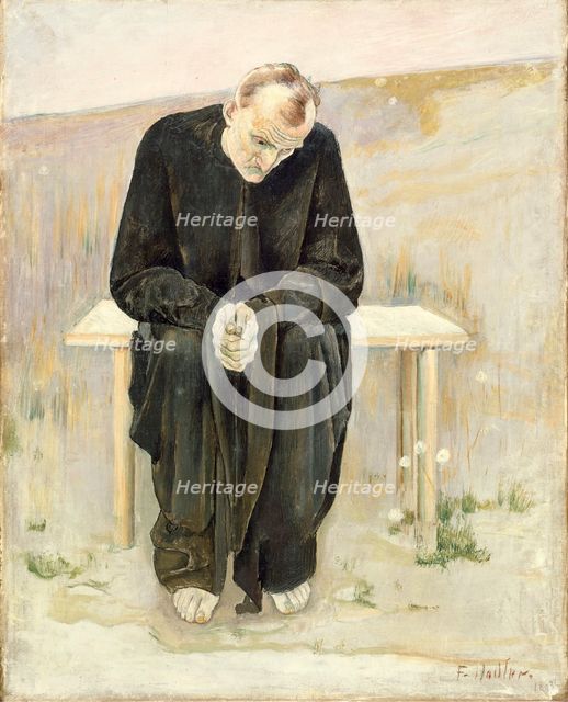 The Disillusioned One, 1892. Creator: Ferdinand Hodler.