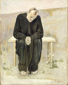 The Disillusioned One, 1892. Creator: Ferdinand Hodler