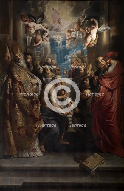 The Disputation of the Holy Sacrament, ca 1609. Creator: Rubens, Pieter Paul (1577-1640).