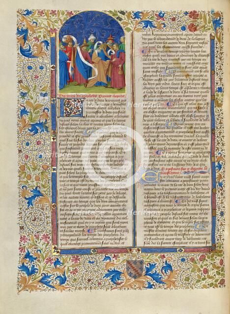 The Dispute Among Eight Prophets; Cité de Dieu, about 1440-1450. Creator: Master of the Geneva Boccaccio.