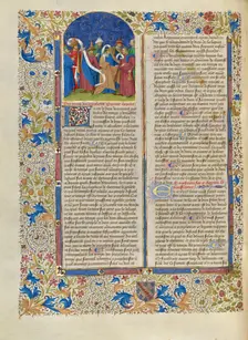 The Dispute Among Eight Prophets; Cité de Dieu, about 1440-1450. Creator: Master of the Geneva Boccaccio