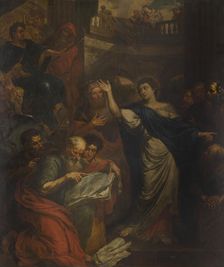 The Dispute of Saint Catherine of Alexandria with the Fifty Philosophers, 1688. Creator: Peter Ykens
