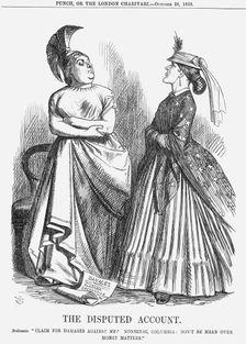The Disputed Account 1865. Creator: Unknown