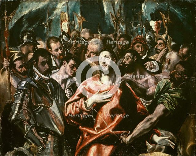The Disrobing of Christ (El expolio), Between 1581 and 1685. Creator: El Greco, Dominico (1541-1614).