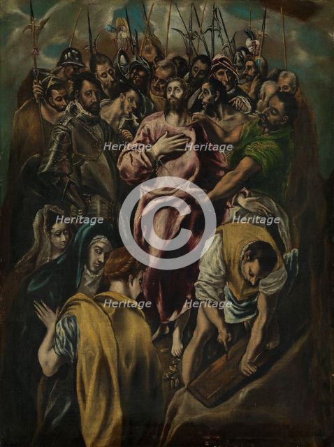 The Disrobing of Christ, probably approx. 1600. Creator: El Greco.