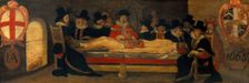 The dissection of a corpse before a company of surgeons, c1665. Creator: Unknown