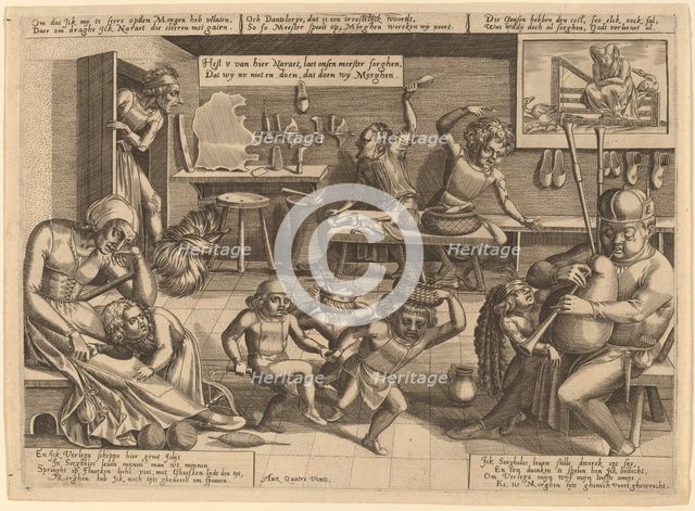 The Dissolute Household. Creator: Pieter Balten.