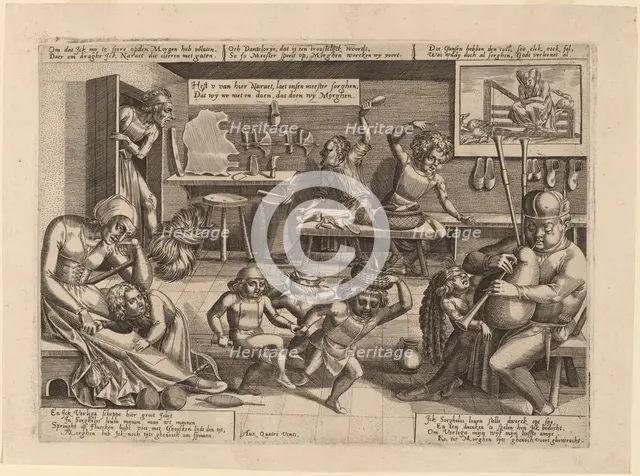 The Dissolute Household. Creator: Pieter Balten.