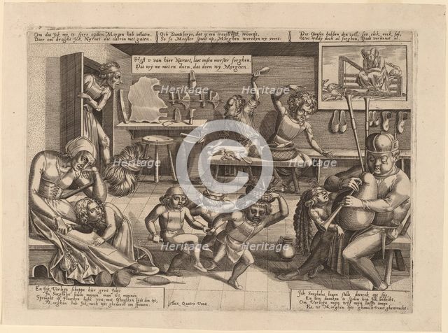 The Dissolute Household. Creator: Pieter Balten.
