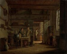 The Distillery of Apothecary A. d'Ailly, 1818. Creator: Johannes Jelgerhuis