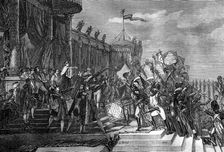 The distribution of the Eagle Standards, Paris, 5th December 1804 (1882-1884). Creator: Unknown