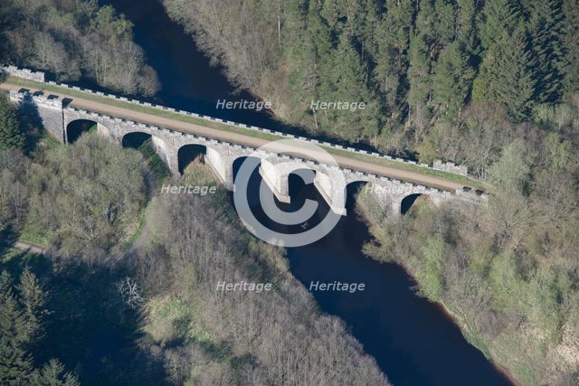 The disused Kielder Railway Viaduct, Northumberland, 2016. Creator: Historic England.