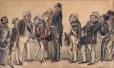 "The Diplomatic Corps 1867". Creator: Fritz von Dardel