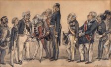 "The Diplomatic Corps 1867". Creator: Fritz von Dardel