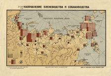 The direction of reindeer husbandry and dog breeding, 1932. Creator: Unknown