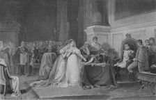 The Divorce of Josephine 1846, (mid 19th century). Creator: François de Meersman