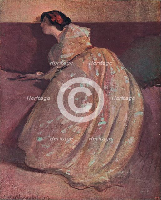 'The Divan', c1900. Artist: John White Alexander.