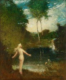 The Diver, about 1908-1915. Creator: Elliott Daingerfield