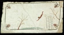 The Diver. Tomb of the Diver (Tomba del Tuffatore), ca 470 BC. Creator: Classical Antiquities