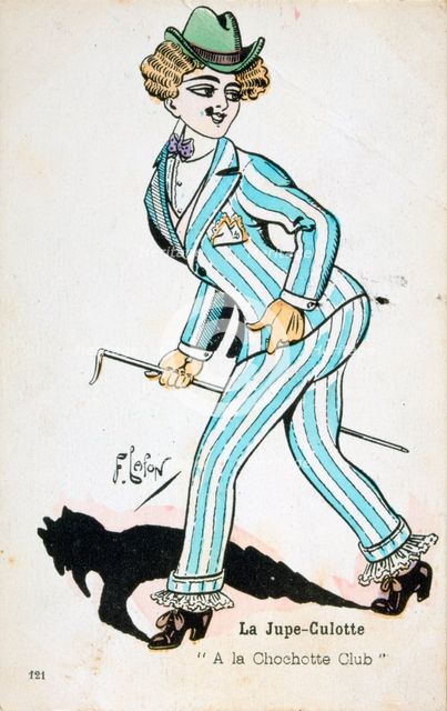 'The Divided Skirt', 20th century. Artist: Francois Lafon