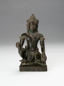 The Divine Architect, Vishvakarman, Angkor period, c. 13th century. Creator: Unknown
