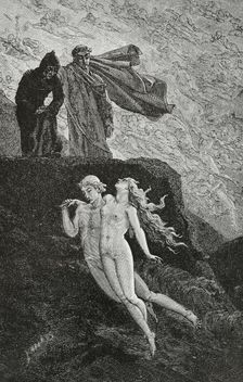 The Divine Comedy (1307-1321): Inferno (Hell), 1888. Creator: Jean Edouard Dargent
