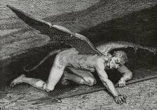The Divine Comedy (1307-1321): Inferno (Hell), 1888. Creator: Jean Edouard Dargent