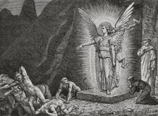 The Divine Comedy (1307-1321): Inferno (Hell), 1888. Creator: Jean Edouard Dargent