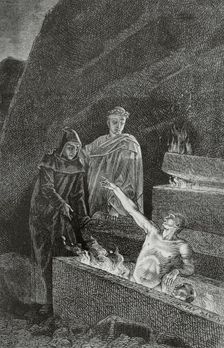 The Divine Comedy (1307-1321): Inferno (Hell), 1888. Creator: Jean Edouard Dargent