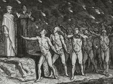 The Divine Comedy (1307-1321): Inferno (Hell), 1888. Creator: Jean Edouard Dargent