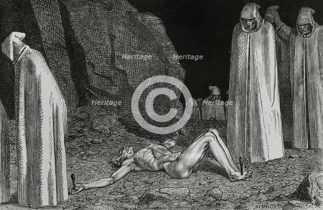 The Divine Comedy, (1307-1321): Inferno (Hell), 1888. Creator: Jean Edouard Dargent.