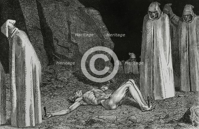 The Divine Comedy, (1307-1321): Inferno (Hell), 1888. Creator: Jean Edouard Dargent.