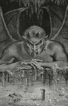 The Divine Comedy, (1307-1321): Inferno (Hell), 1888. Creator: Jean Edouard Dargent