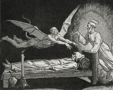 The Divine Comedy, (1307-1321): Inferno (Hell), 1888. Creator: Jean Edouard Dargent