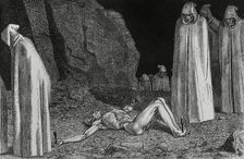 The Divine Comedy, (1307-1321): Inferno (Hell), 1888. Creator: Jean Edouard Dargent