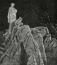 The Divine Comedy, (1307-1321): Inferno (Hell), 1888. Creators: Jean Edouard Dargent, Desire Dumont
