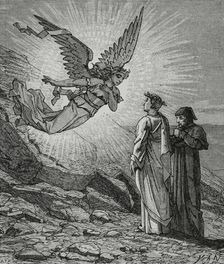 The Divine Comedy, (1307-1321): Purgatory, 1888. Creator: Jean Edouard Dargent