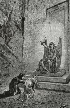 The Divine Comedy, (1307-1321): Purgatory, 1888. Creator: Jean Edouard Dargent