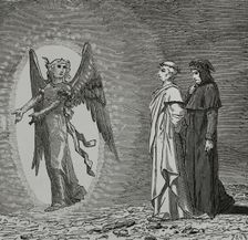 The Divine Comedy, (1307-1321): Purgatory, 1888. Creator: Jean Edouard Dargent