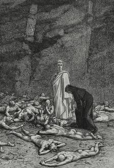 The Divine Comedy, (1307-1321): Purgatory, 1888. Creator: Jean Edouard Dargent