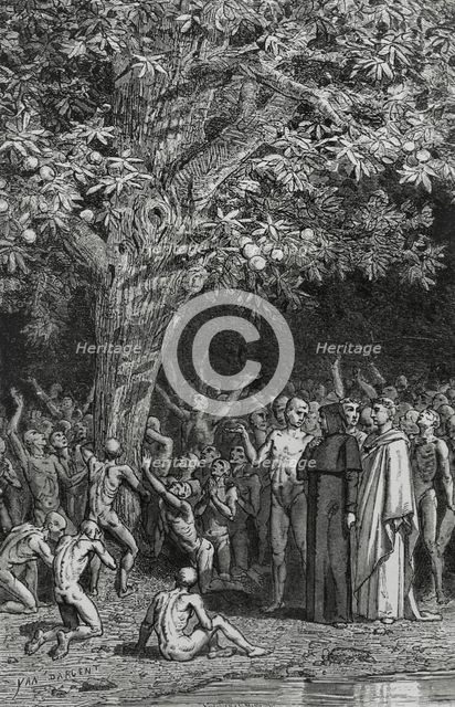 The Divine Comedy, (1307-1321): Purgatory, 1888.  Creator: Jean Edouard Dargent.