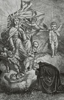 The Divine Comedy, (1307-1321): Purgatory, 1888. Creator: Jean Edouard Dargent