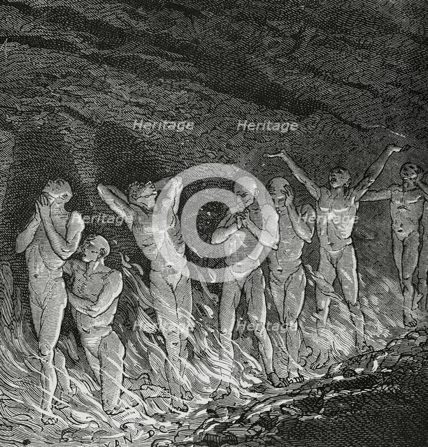 The Divine Comedy, (1307-1321): Purgatory, 1888.  Creator: Jean Edouard Dargent.